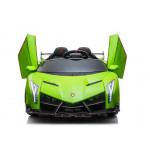 Elektrické autíčko - Lamborghini Veneno - nelakované - zelené